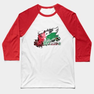 Free Palestine Live matter Baseball T-Shirt